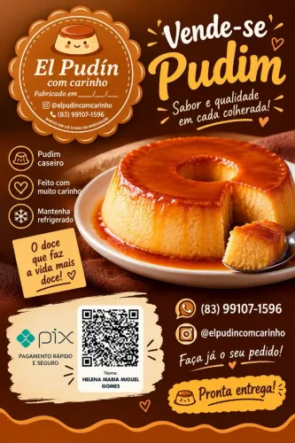 Vende-se Pudim