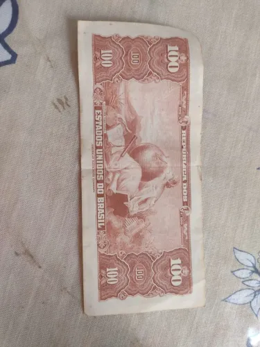 Cedula 100c (cem cruzeiros) American Bank Note Company