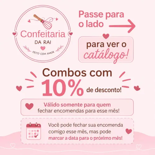 Combos promocionais de festa?