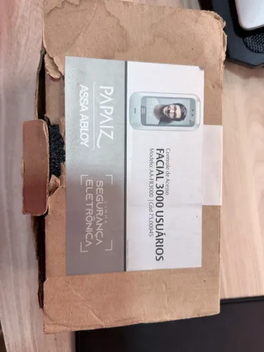 Controle de acesso facial 3000 usuários PAPAIZ