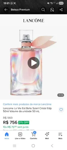 La vie Rose cristal