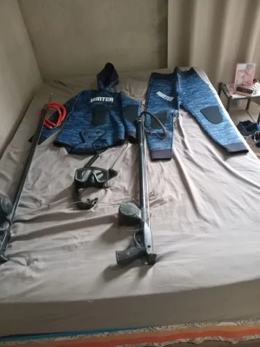 Equipamentos para pesca submarina