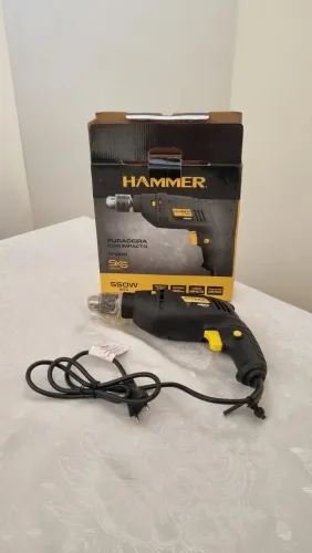 FI-1000 Furadeira de Impacto 3/8" 550W - 110V HAMMER