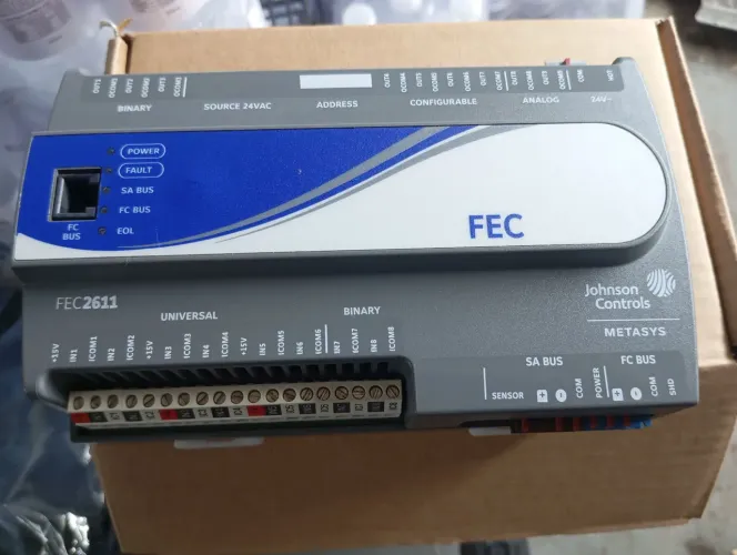 Controlador FEC2611 da Johnson Controls (Metasys).