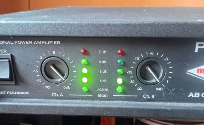 Potência amplificador de som profissional mea áudio 360 wrms