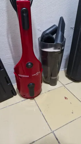 (SEM BOCA MAIOR) Aspirador de Pó Turbo Cycle, Vermelho/Preto, 11