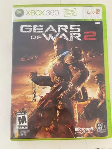 JOGO GEARS OF WAR 2 XBOX 360