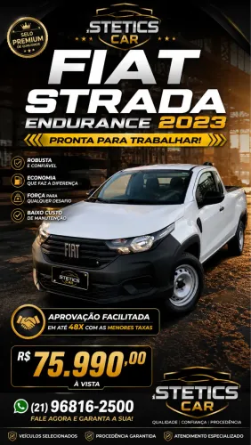 Fiat Strada Endurance 1.4 Flex 8V CS Plus 2023
