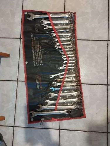 Kit 24 chave combinada importada