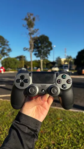 Controle Original Sony DualShock 4 Cinza Grafite