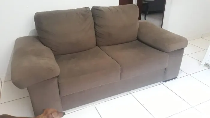 Sofá marrom