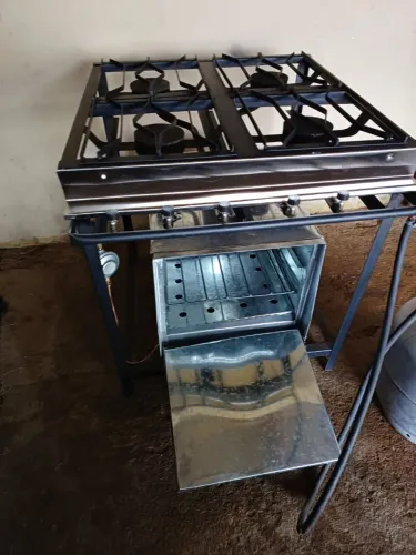 FOGÃO INDUSTRIAL NOVO ALTA PRESSÃO 41 9- * PEÇA ÚNICA