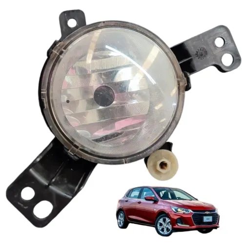 Farol Milha Dianteiro Direito Onix 1.0 Turbo 2020 A 2021 Branca