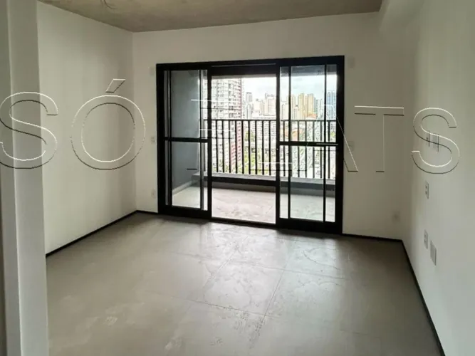Studio 25m² no Brooklin perto da Berrini e Av. Santo Amaro | Ideal para morar ou investir