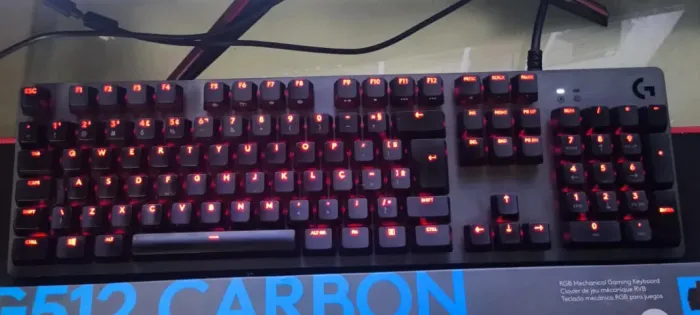 Teclado Logitech G512 Carbon