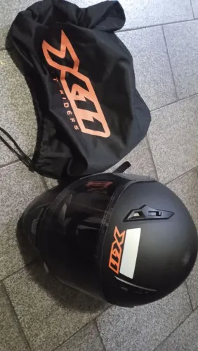 Capacete X11 preto N°60