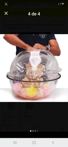 Embaladora de balões bublee 500 reais