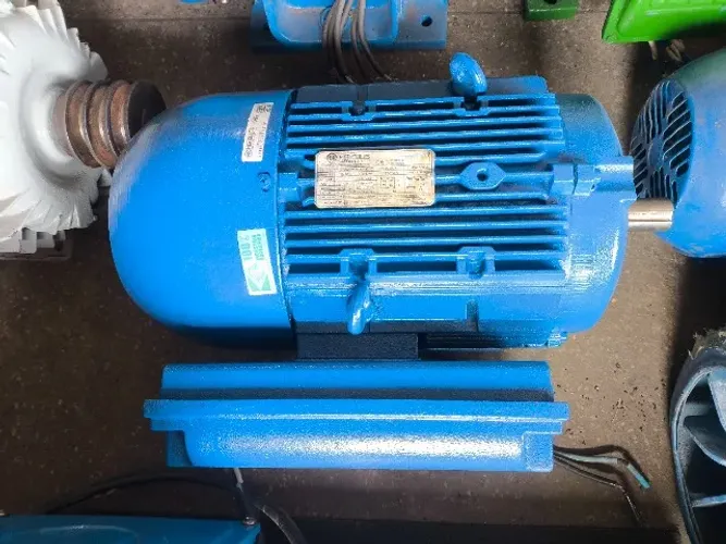 Motor elétrico monofásico 5 CV baixa rotação 