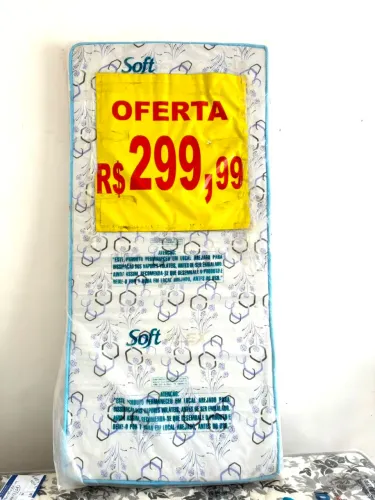 Colchão Solteiro 88x188 Espuma D20