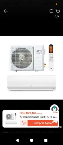 Vendo ar condicionado 12.000