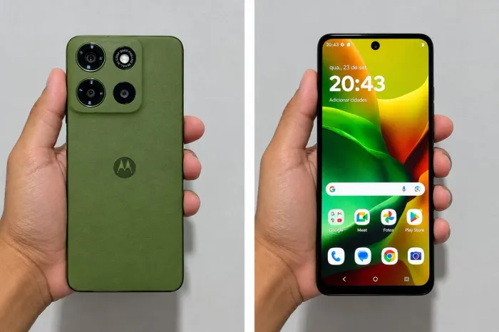MOTO G15<br>256 GIGAS <br>8 DE RAM<br>NFC ?<br>CAMERAS ?<br>FUNCIONANDO TUDO ?<br>550,00 ?<br>ACEITO CARTÃO