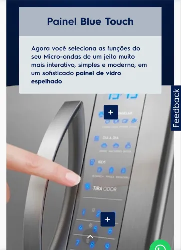 Forno Microondas Grill Electrolux MEC41 inox 