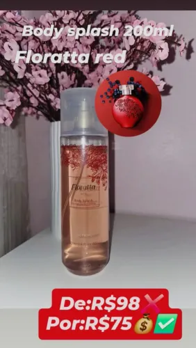 Body splash floratta red 200ml