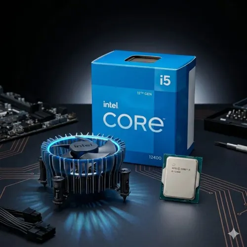 Intel Core i5 12400 12ª Geração (Com Vídeo Integrado) + Cooler Box