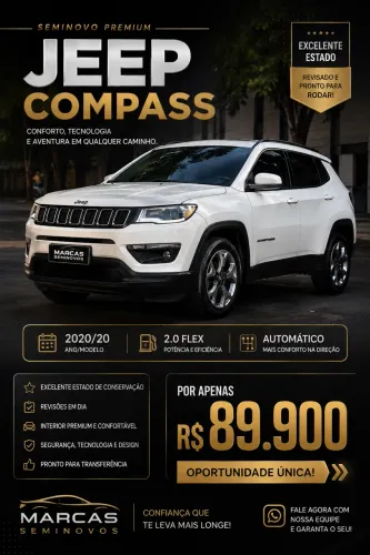 Jeep Compass Longitude 2.0 4X2 Flex 16V Aut. 2020