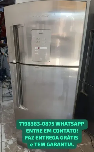 GELADEIRA FROSTREE INOX FAÇO ENTREGA