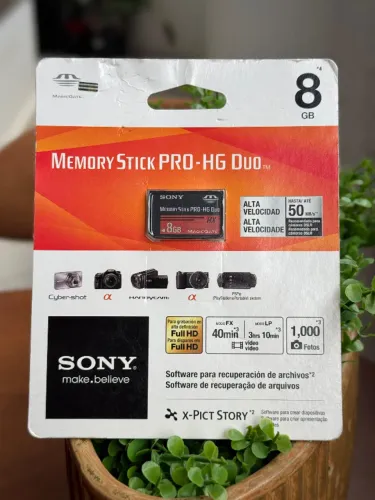 Memory Stick Pro-hg Duo Hx 8gb Sony Original