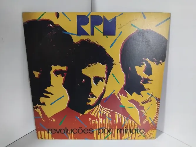 LP Disco de Vinil RPM Revoluções por Minuto