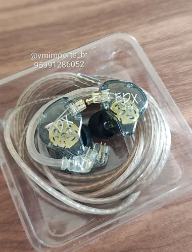 Fone com fio para celular com áudio de alta qualidade