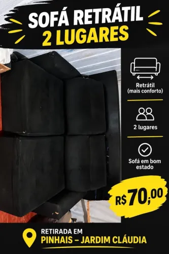 Sofá retrátil