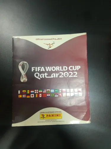 Álbum copa do mundo 2022 completo