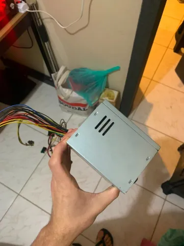 Fonte Fortrek 450W PWS2005 - Funcionando bem