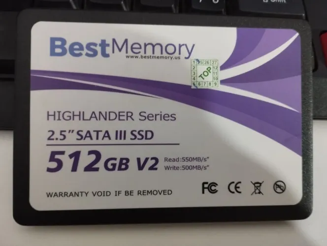SSD BestMemory 512GB