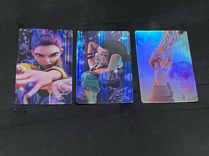 Carta Photocard Kpop Demon Hunters Mc Donalds