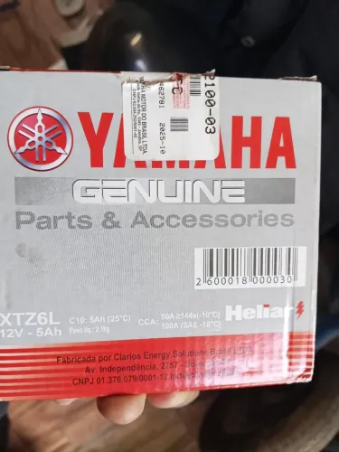 Bateria nova Yamaha 