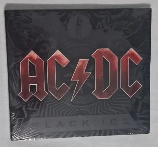 CD AC/DC BLACK ICE LACRADO Novo