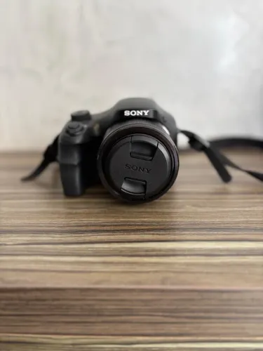 Máquina fotográfica digital cyber shot HX 300 com com 2 baterias e bolsa