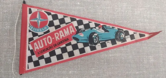 Flâmula da Estrela Autorama antigo brinquedo 
