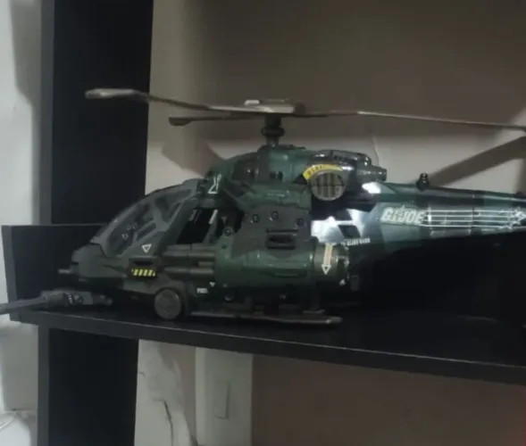 Helicóptero comandos em ação (Gi Joe)