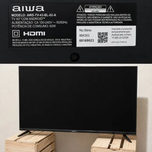 TV Aiwa 43? Smart Android - Excelente para su