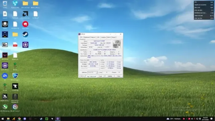 I5 10400F (2.90 Ghz) (max 4.30 Ghz)