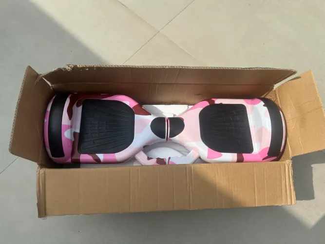Hoverboard na caixa usado no máximo 3 vezes