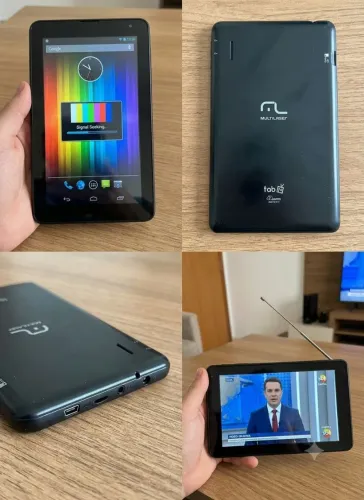 Minitv Portátil 7" Multilaser Tab TV (Android Antigo - Ótimo para Peças)