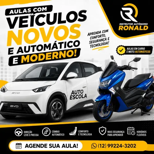Instrutor Autônomo Auto escola
