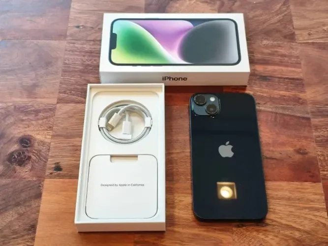 Apple Iphone 14 Plus (128 Gb) - Meia-noite (Usado)