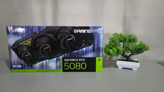 Placa de Vídeo RTX 5080 16Gb Palit Gaming Pro *NOVA*